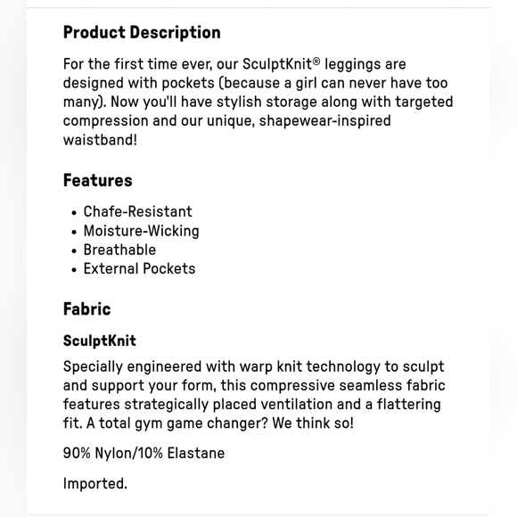 Fabletics High-Waisted SculptKnit Pocket Leggings Dark Jade/Fiesta Green Pink SM - Picture 13 of 13